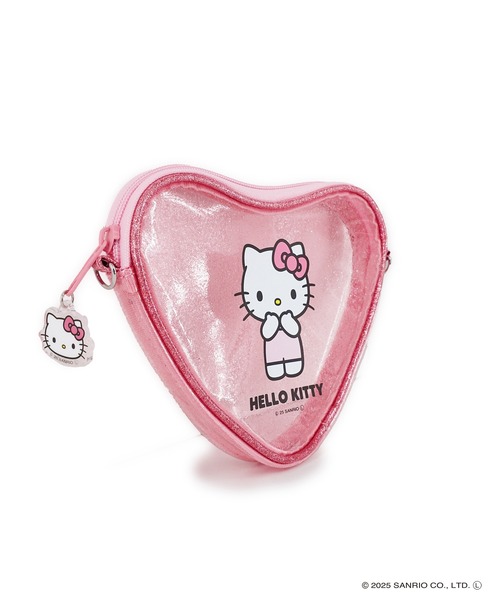 【サンリオ】ハローキティ スワロフスキーハート型ショルダーバッグ sanrio（サンリオ） ショルダーバッグ バッグ Sanrio characters