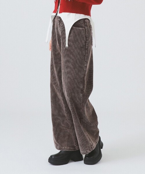 Ray BEAMS（レイ ビームス） パンツ コーデュロイ 5ポケット ワイド