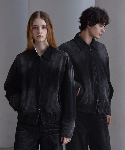 CLEL（クレイル） ブルゾン アウター 「CLEL」Antique Design Corduroy