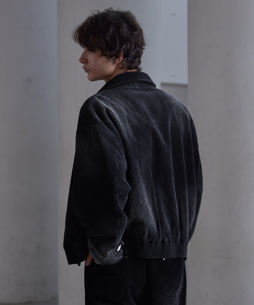 【CLEL】アンティークデザインコーデュロイジャケット ネイビー S CLEL（クレイル） ブルゾン アウター 「CLEL」Antique Design Corduroy