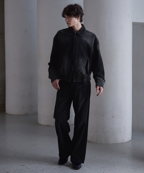 CLEL（クレイル） ブルゾン アウター 「CLEL」Antique Design Corduroy