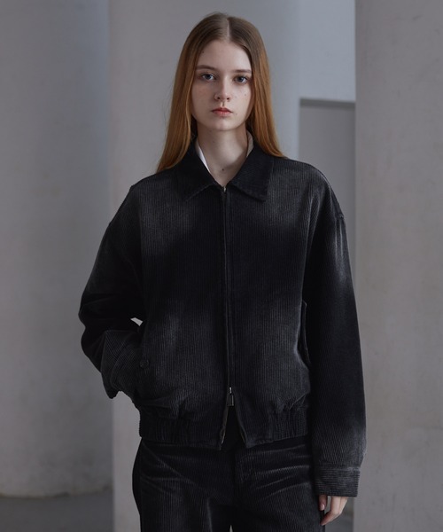 CLEL（クレイル） ブルゾン アウター 「CLEL」Antique Design Corduroy