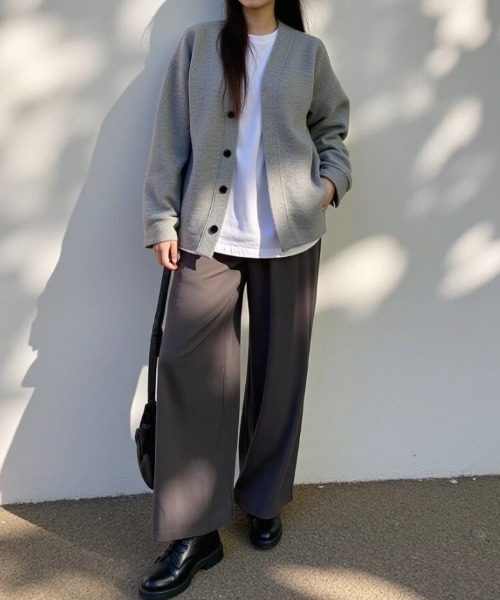 cammie カーディガン オーバーサイズスウェットカーディガン