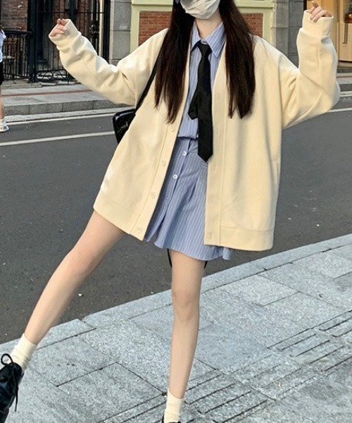 cammie カーディガン オーバーサイズスウェットカーディガン