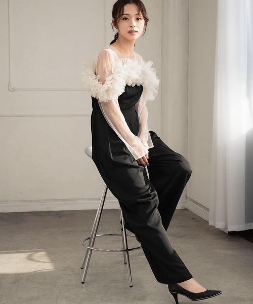 GIRL DRESS FOR NOW パンツドレス 「低身長/大きいサイズあり」マルチ