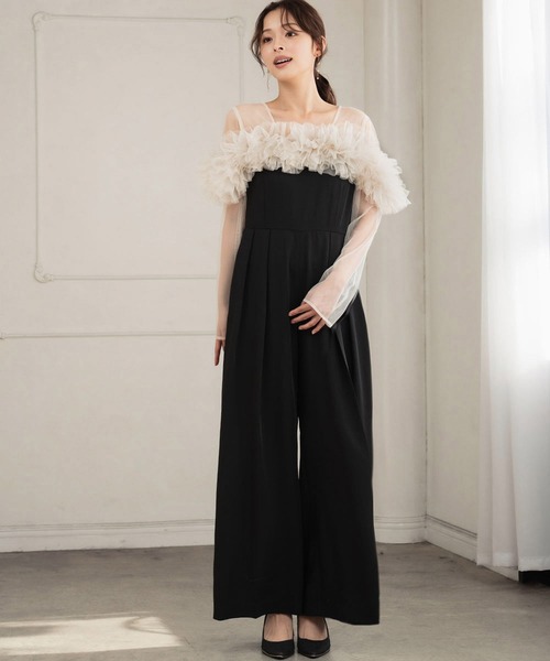 GIRL DRESS FOR NOW パーティードレス パンツドレス : ZOZOTOWN Yahoo