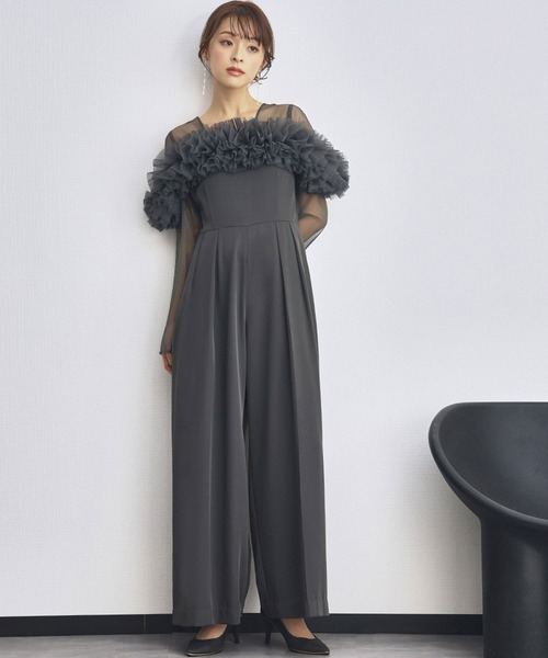 GIRL DRESS FOR NOW パーティードレス パンツドレス : ZOZOTOWN Yahoo