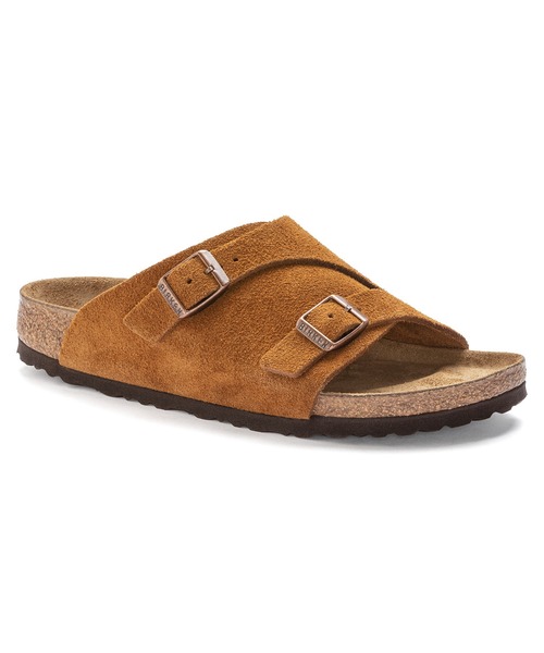 「BIRKENSTOCK」 フラットサンダル 39 ブラック レディースの画像