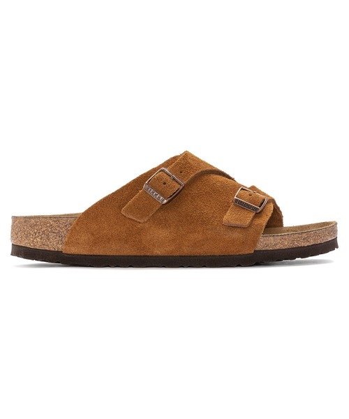 「BIRKENSTOCK」 フラットサンダル 39 ブラック レディースの画像