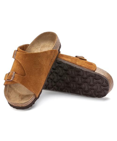 「BIRKENSTOCK」 フラットサンダル 39 ブラック レディースの画像