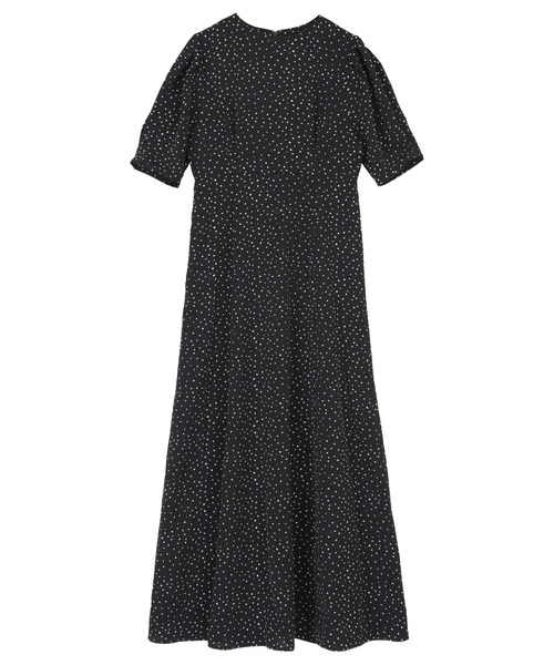 「titivate」 半袖ワンピース L ブラック系その他2 レディース_画像9