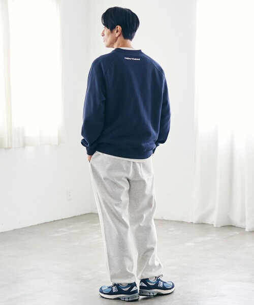 DISCUS×LULU 別注スウェットプルオーバー DISCUS トレーナー スウェット DISCUS（ディスカス）別注裏ボア