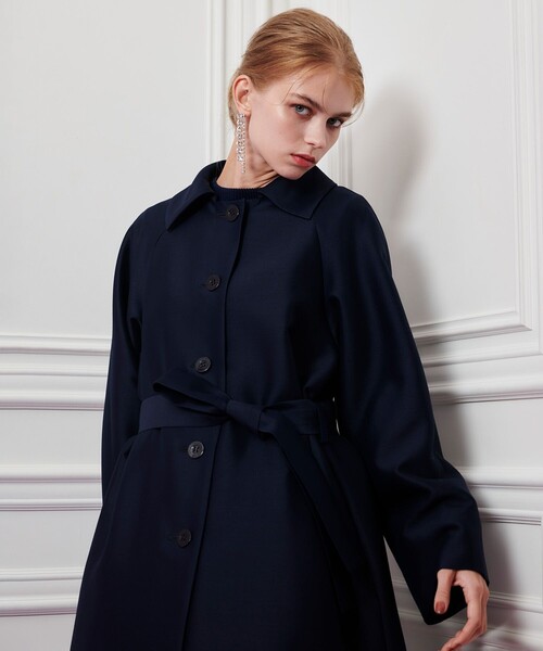 LOULOU WILLOUGHBY（ルルウィルビー） ステンカラーコート コート