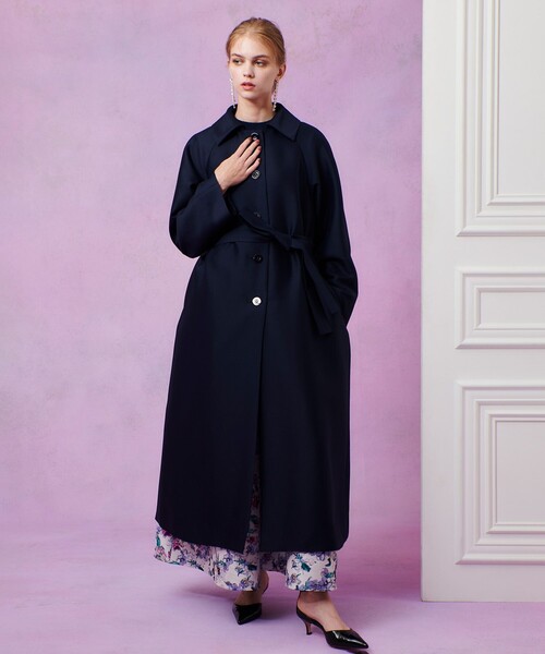 LOULOU WILLOUGHBY（ルルウィルビー） ステンカラーコート コート