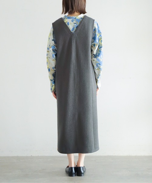 「NOMBRE IMPAIR」 ノースリーブワンピース FREE グレー レディース_画像5