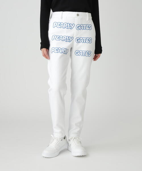 PEARLYGATES パーリーゲイツ パンツ ホワイト テックスブリッド パンツ | PEARLY GATES（パーリーゲイツ） ｜【公式