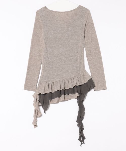 tシャツ 「Never mind the XU」layered long sleeve / 「ネバー