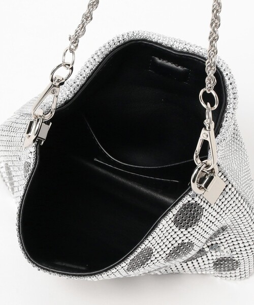 Ray BEAMS（レイ ビームス） トートバッグ メタル メッシュ チェーン