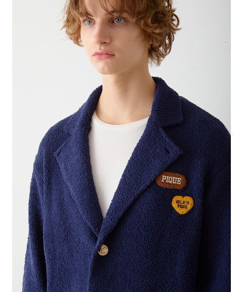 gelato pique（ジェラートピケ） パジャマ 「HOMME」パウダーニット