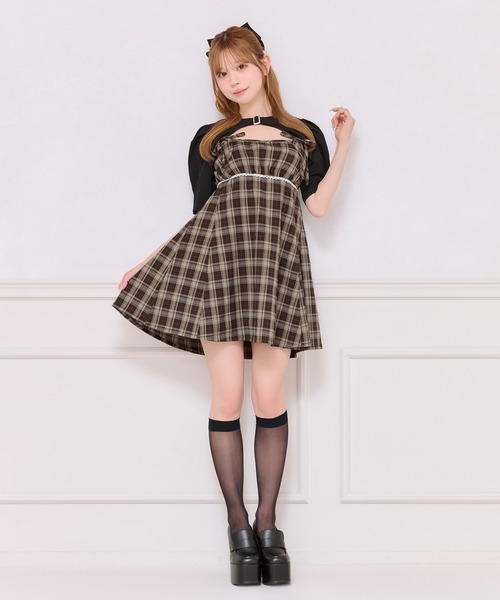「apres jour」 半袖ワンピース X-LARGE グレー レディース_画像3