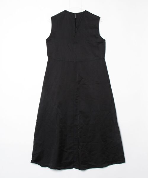 「BLAMINK」 ノースリーブワンピース - ブラック レディース_画像2