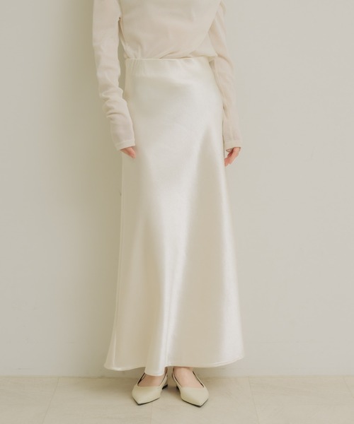 NEUNA（ヌナ） スカート サテンナロースカート : ZOZOTOWN Yahoo!店