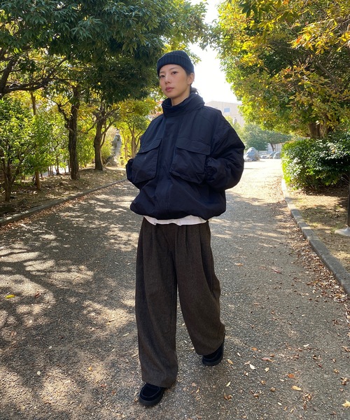UNDERSTATEMENTs ブルゾン アウター 「ユニセックス」スタンドネック 