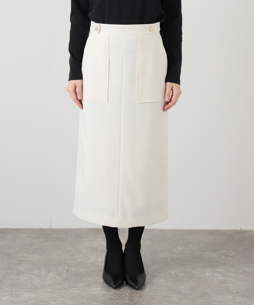 La TOTALITE（ラ トータリテ） スカート 「洗える」ポケットアイライン