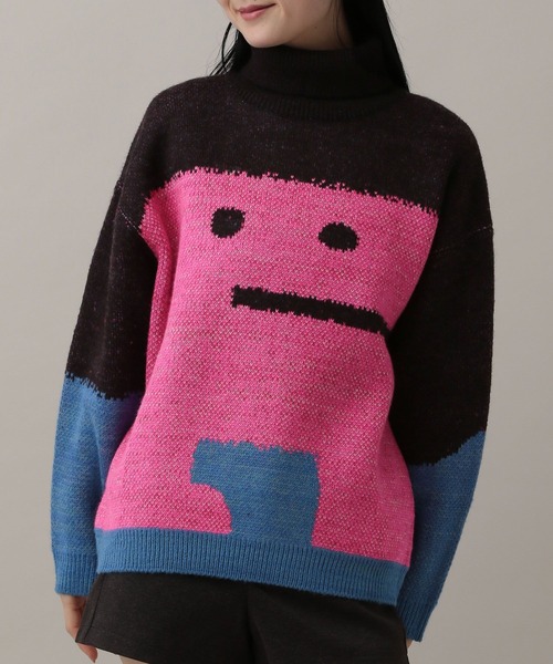 GROUNDWORK セーター ニット 「UNISEX」GROUNDWORK／スクェアドマン