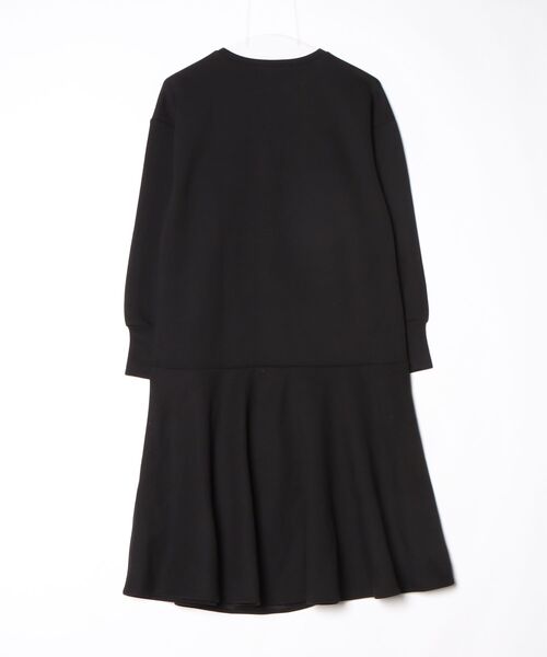 「ITS'DEMO」 長袖ワンピース 00 ブラック レディース_画像2