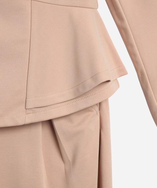 「DRESS PLUS」 セットアップ M ネイビー レディース_画像8