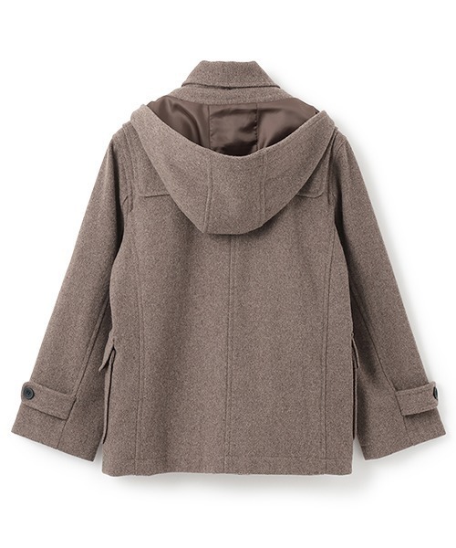 ポンポネット　ウールダッフルコート　 M(150㎝)サイズ スクールダッフルコート(M(150) 紺): ジュニア - ナルミヤ オンライン