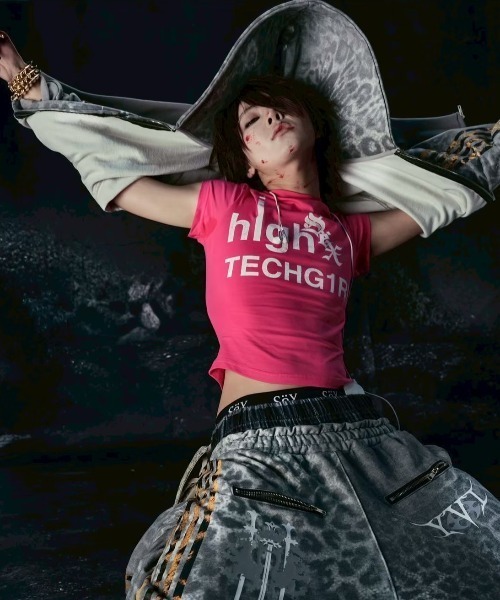 COZY WORLDWIDE パーカー 「Cozy world Wide」”25 LEOPARD” ROYAL ZIP