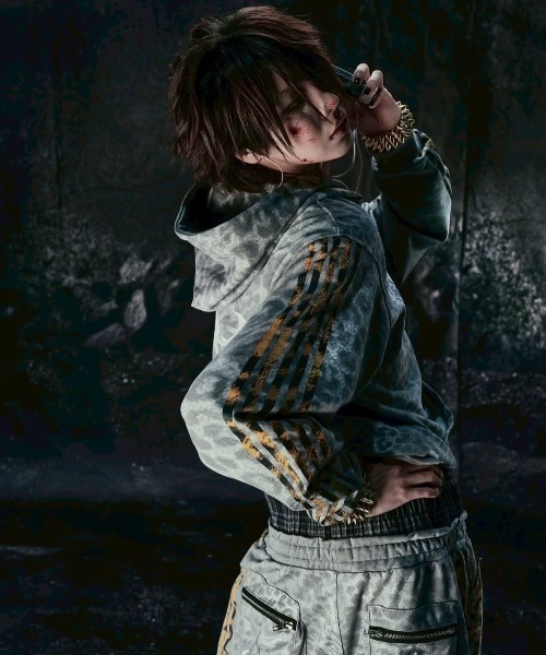 COZY WORLDWIDE パーカー 「Cozy world Wide」”25 LEOPARD” ROYAL ZIP