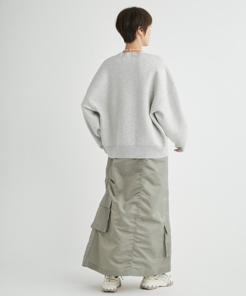 「emmi」 ロングスカート 1 ブラック レディース_画像6