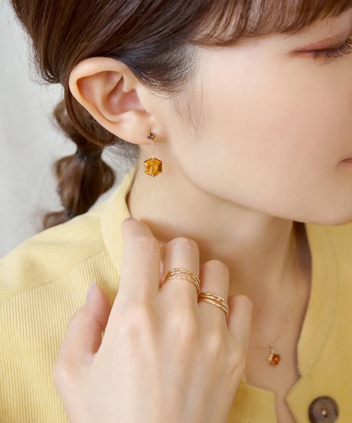 TAKE-UP（テイクアップ） ピアス（両耳用） FREE イエローゴールド