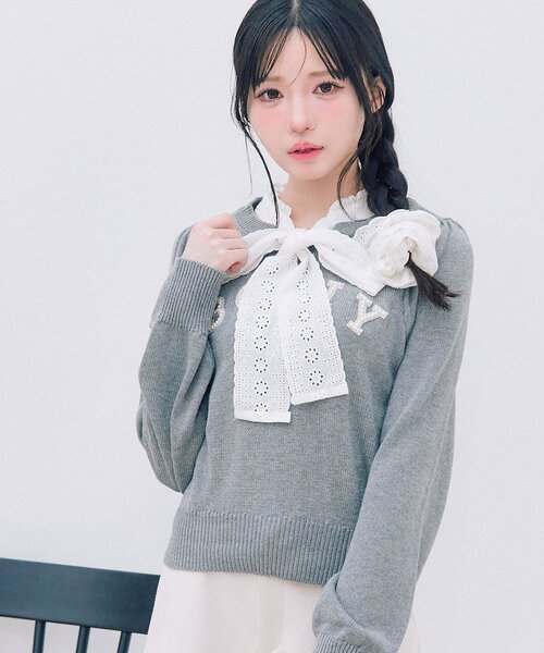 OLIVE des OLIVE（オリーブデオリーブ） ニット セーター spring color