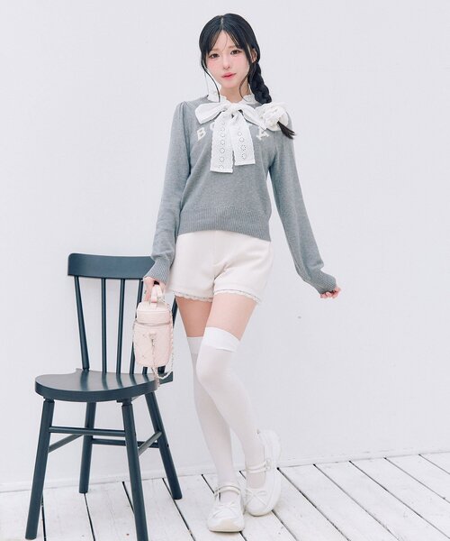 OLIVE des OLIVE（オリーブデオリーブ） ニット セーター spring color