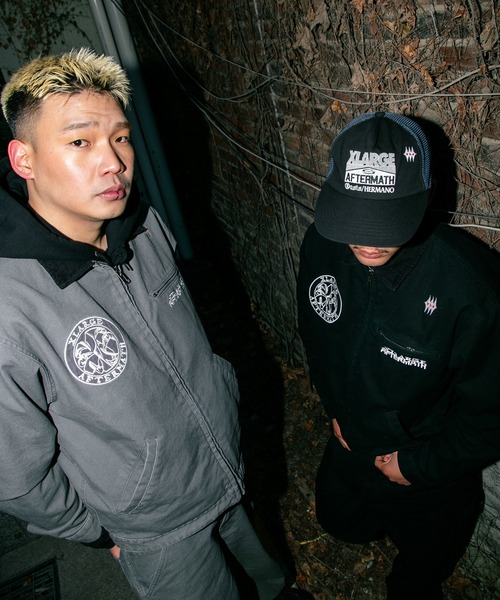 メッシュキャップ キャップ 帽子 メンズ XLARGE×AFTERMATH MESH CAP