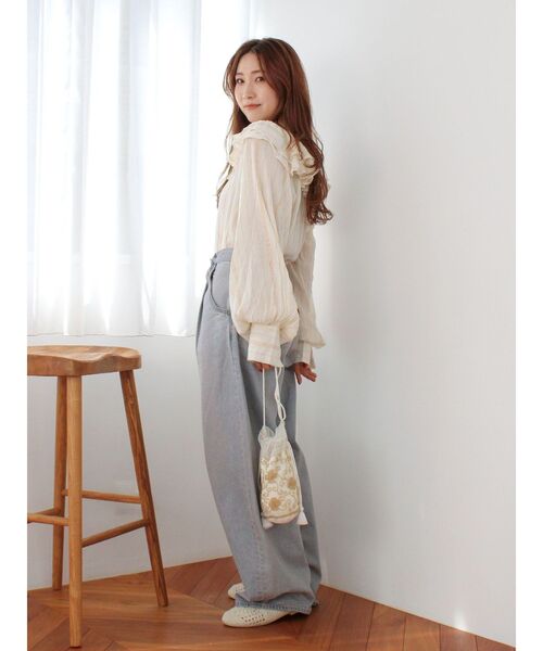 ungrid フラワープリントブラウス Ungrid フラワープリントブラウス イエロー -ファッション通販 FASHION