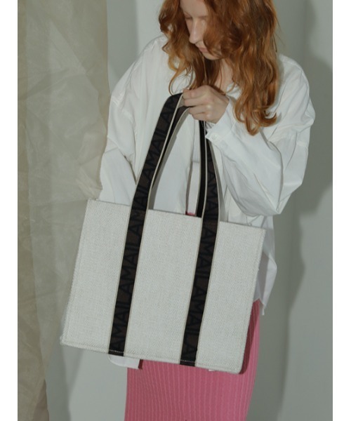 「AMAIL」 トートバッグ FREE ベージュ レディース_画像2