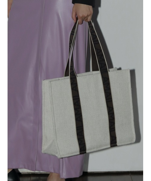 「AMAIL」 トートバッグ FREE ベージュ レディース_画像7