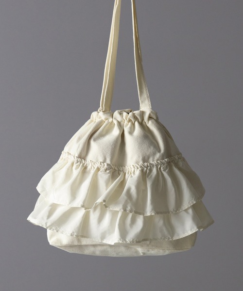 「me+em select」 ショルダーバッグ FREE アイボリー レディース_画像7