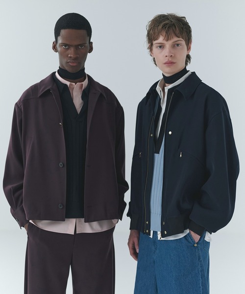 ブルゾン アウター Dry Twill Drawstring Jacket メンズ レディースの画像