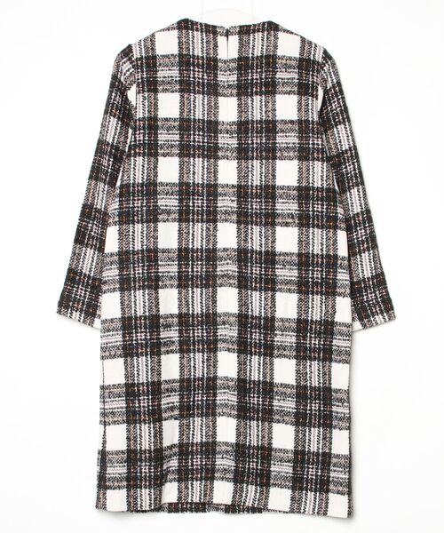 「PICCIN」 長袖ワンピース M ホワイト系その他 レディース_画像2