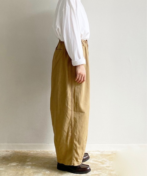 「HARVESTY」 イージーパンツ 2 ブラック レディース_画像6