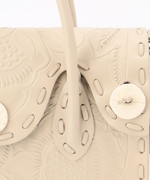 「CARVING TRIBES」 ハンドバッグ FREE ブラウン系その他4 レディース_画像9