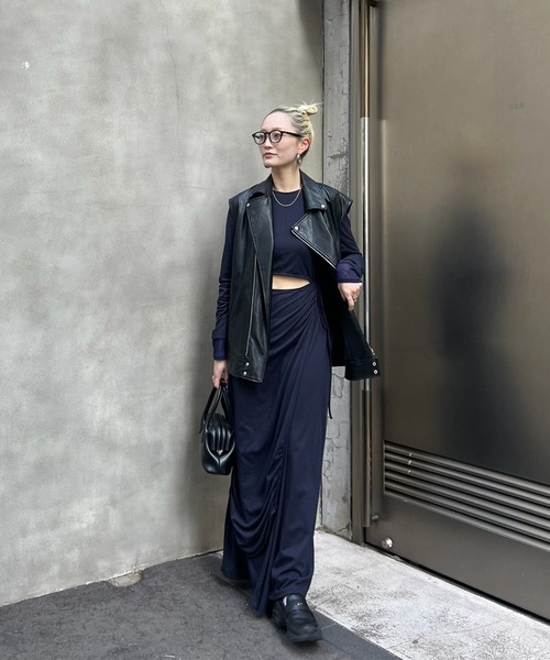 Ameri（アメリ） ワンピース WAIST TIE LAYERD DRESS : ZOZOTOWN Yahoo