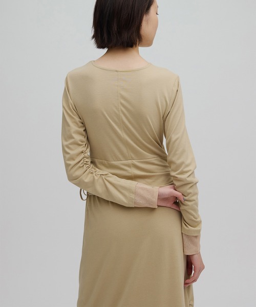 Ameri（アメリ） ワンピース WAIST TIE LAYERD DRESS : ZOZOTOWN Yahoo