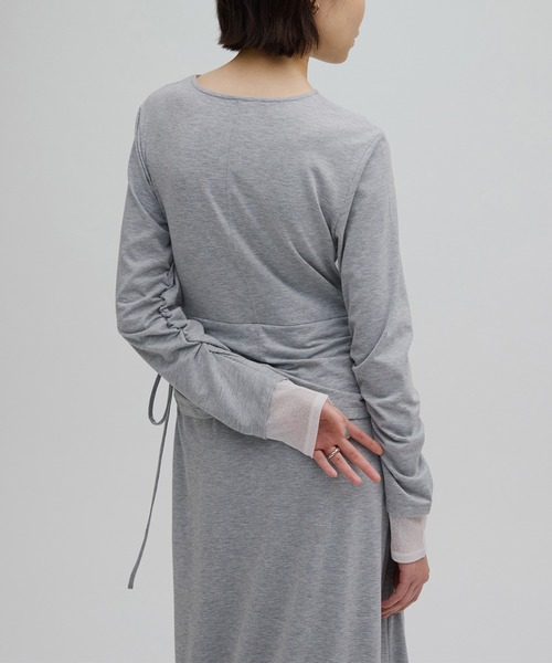Ameri（アメリ） ワンピース WAIST TIE LAYERD DRESS : ZOZOTOWN Yahoo